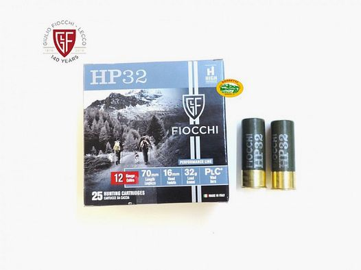 FIOCCHI Patronen HP32 Kal.12 pb.9
