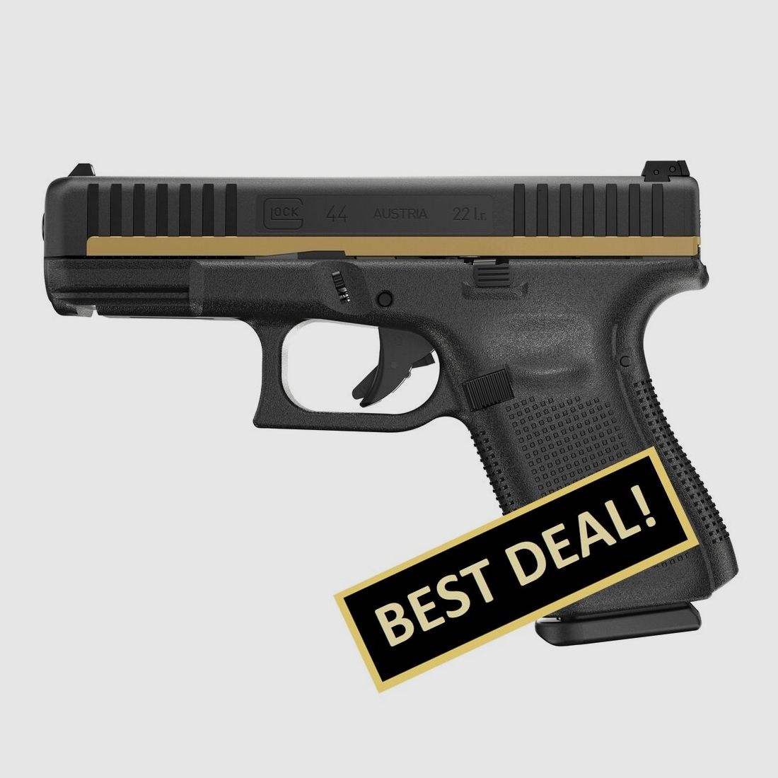 Glock Pistole G44 Special Edition Golden Line .22 lfb.