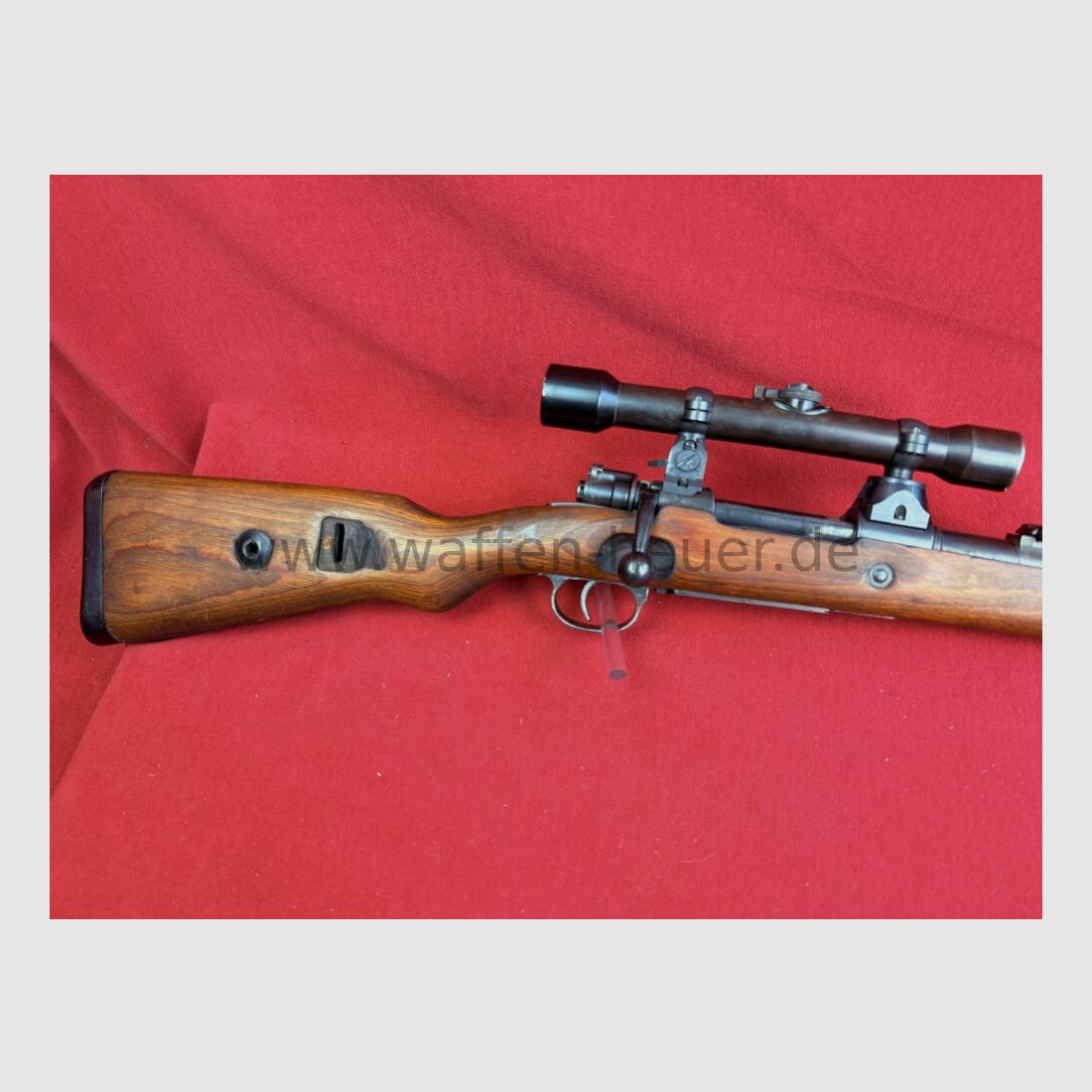Mauser K98 Scharfschützen Karabiner WK II mit Adler und Kreuz