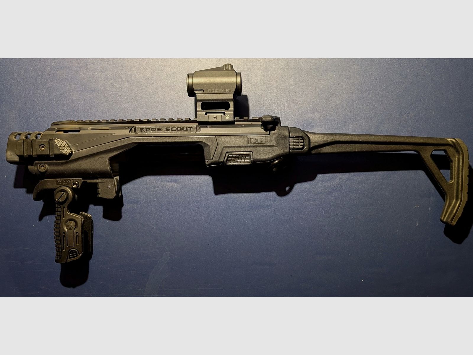 F.A.B. aanslag voor Glock inclusief Red Dot