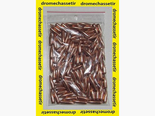 sachet de 100 ogives Partizan , calibre 30, 168 grains HPBT