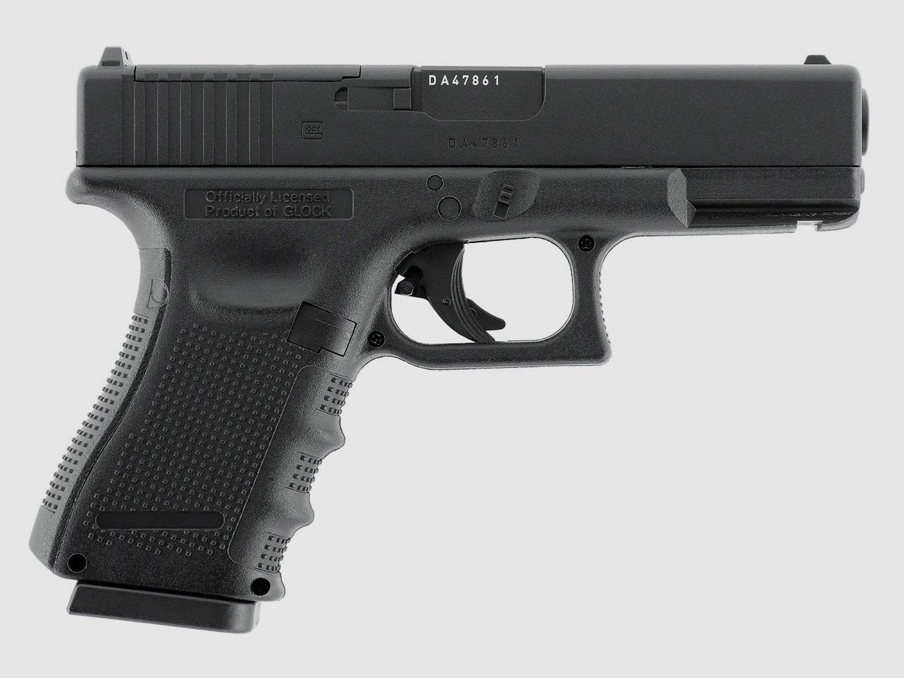 CO2 Pistole Glock 19 Gen4 MOS Metallschlitten Kaliber 4,5 mm BB (P18)