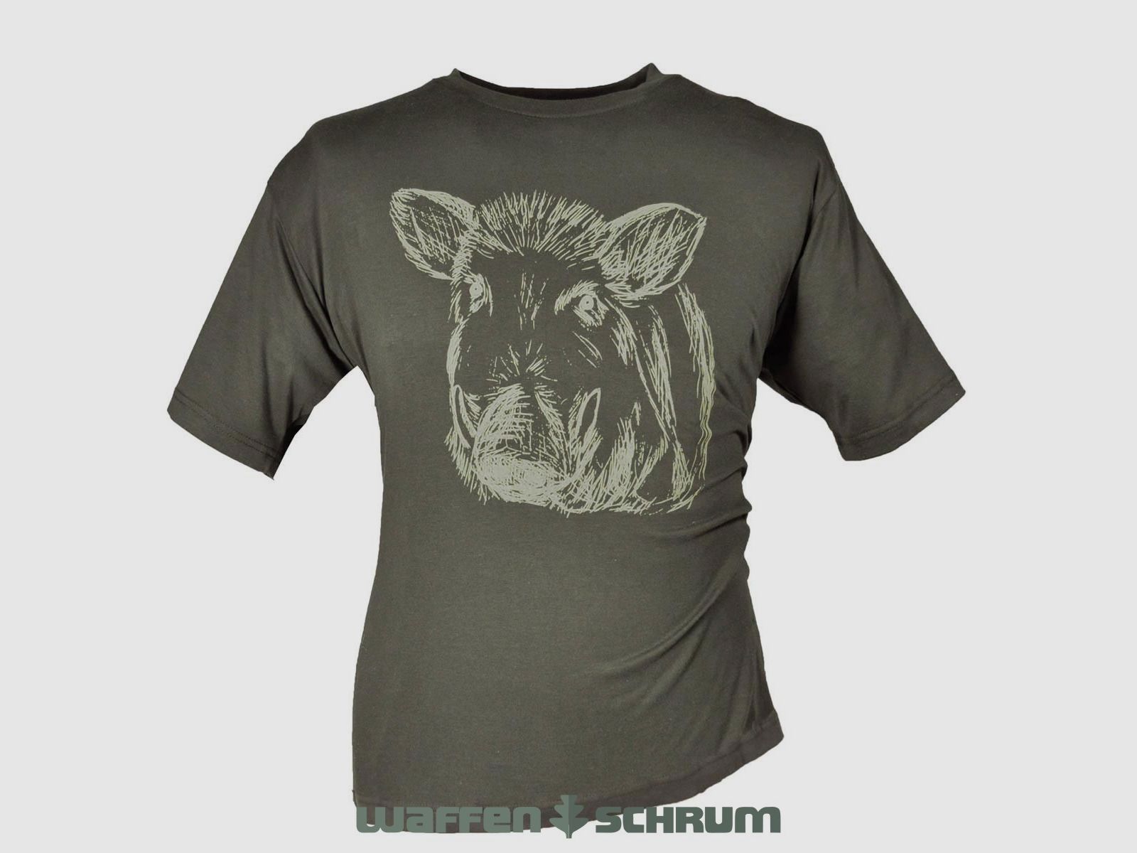 Koszulka Hubertus T-Shirt Keilerkopf Oliwkowa