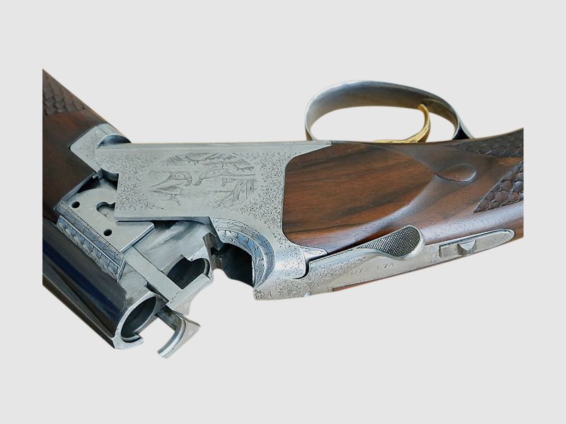 Bockdoppelflinte FN C II, Kal. 12/70