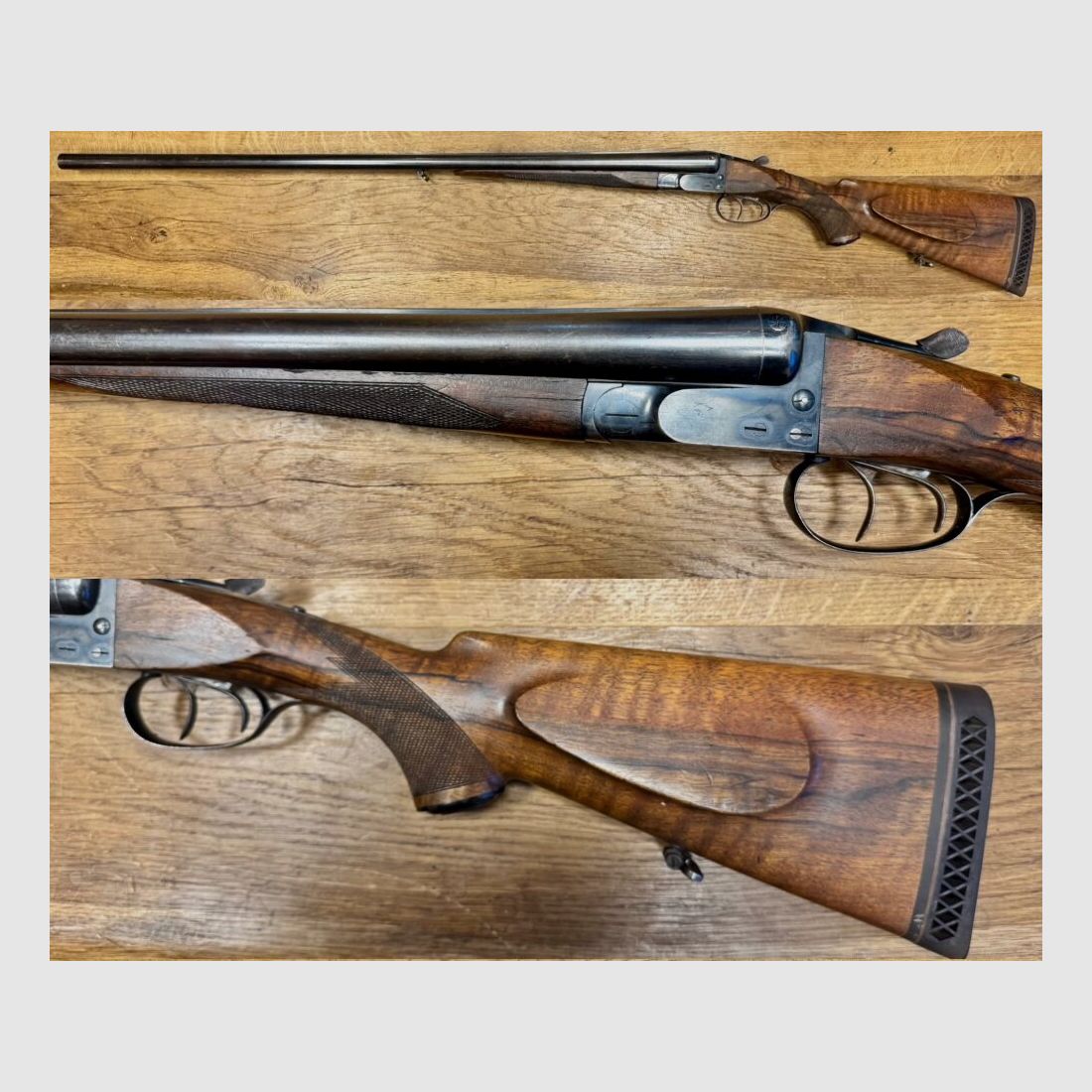 K.-H. Arendt Hamburg Double Barrel Shotgun with Ejector, image 2 of 3