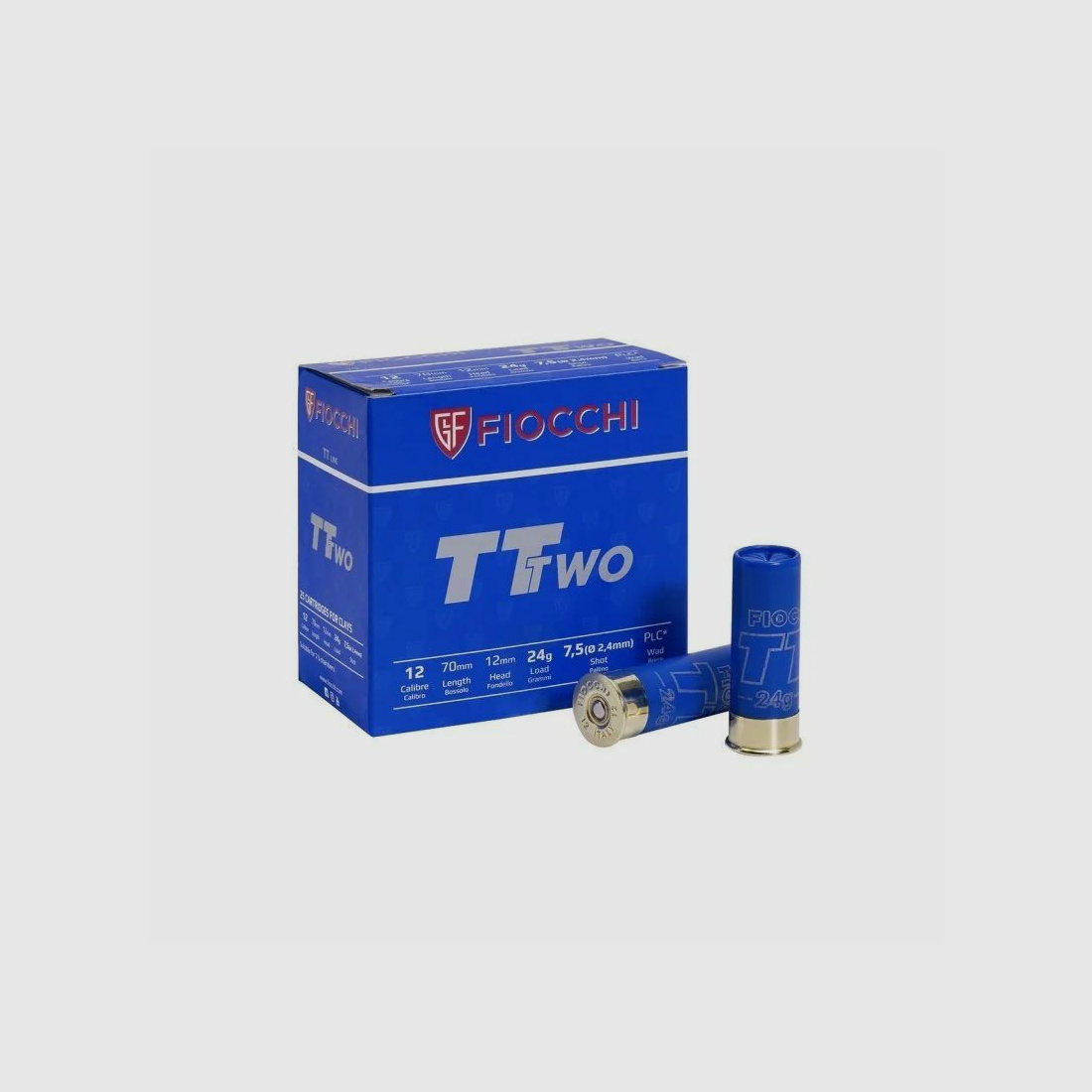 FIOCCHI TT Dos Trampas, 24g, 250 disparos