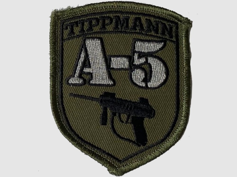 Paintball / Airsoft Klettpatch gestickt (Tippmann A-5)
