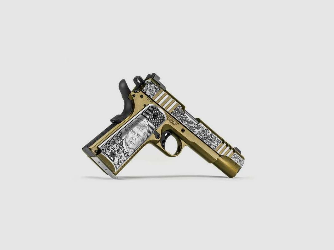 Auto Ordnance Trump "Rally Cry" 1911 TCAC6N .45 ACP President Custom Pistole