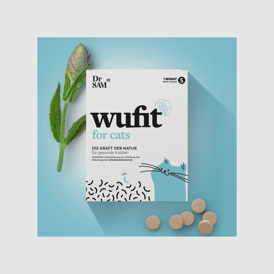 Dr. Sam Katzen Nahrungsergänzung Wufit S - 1 Tablette