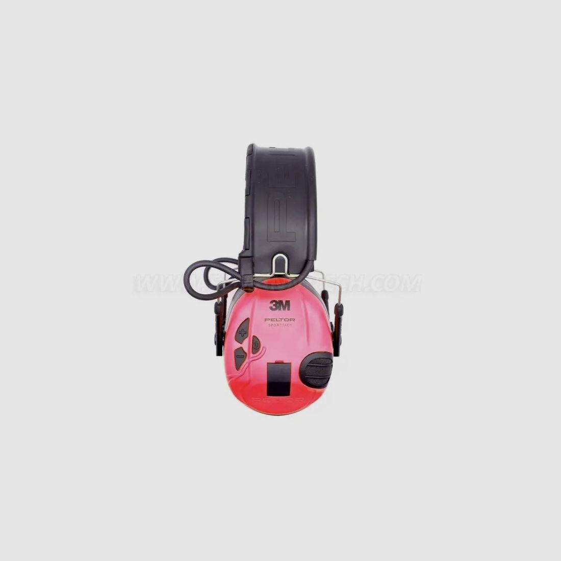 Gehörschutz Peltor SportTac Rot/Schwarz Elektronisch, Bild 5 von 5