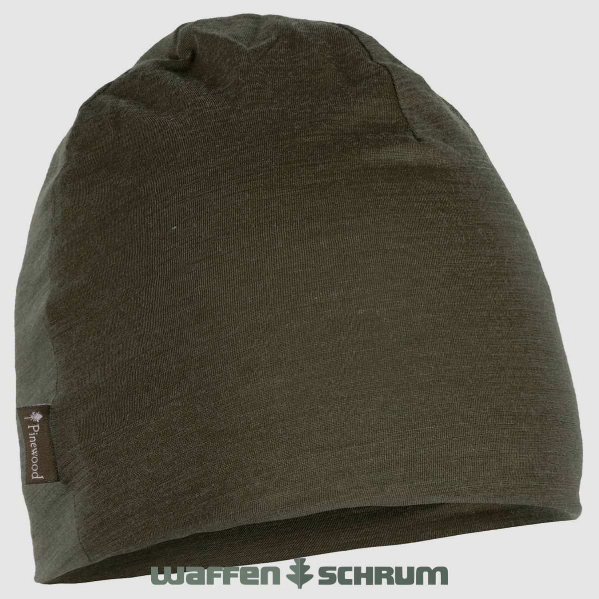 Pinewood Beanie Merino Moss Green
