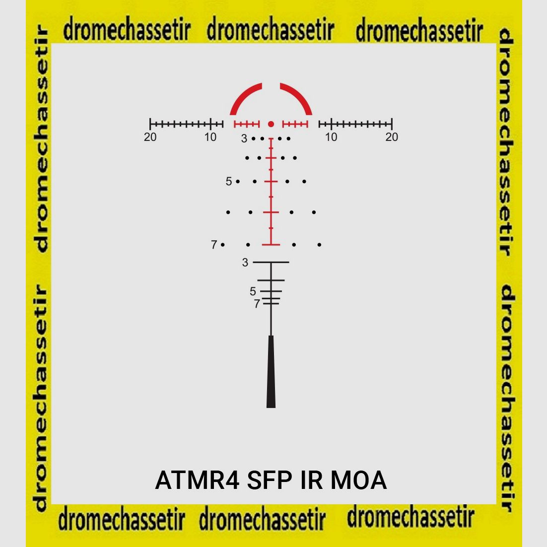 LUNETTE ATHLON Helos BTR GEN2 1-10×28 ATMR4 SFP IR MOA, imagen 2 de 2