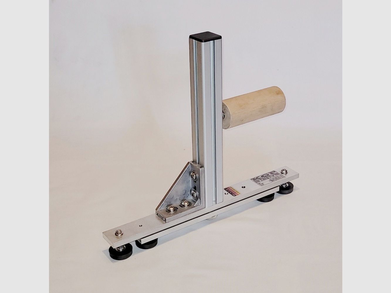 KGF Auflagestativ - Auflageständer Alu X-300-Basic klappbar mit Buchenholz-Auflage 