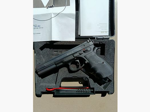 CZ 75 Sport 2 di Oschatz 9mm 6 pollici SA Match grilletto