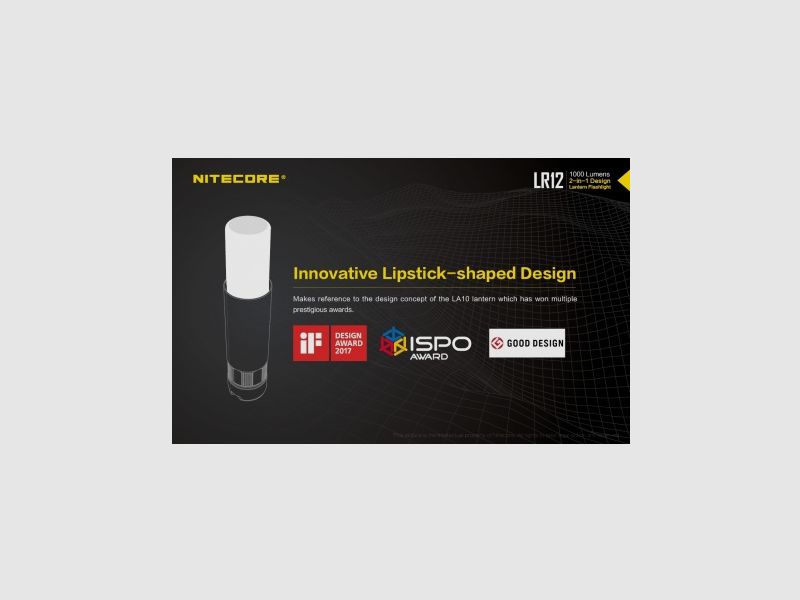 Latarka Nitecore LR12 1000 Lumenów, zdjęcie 4 z 19