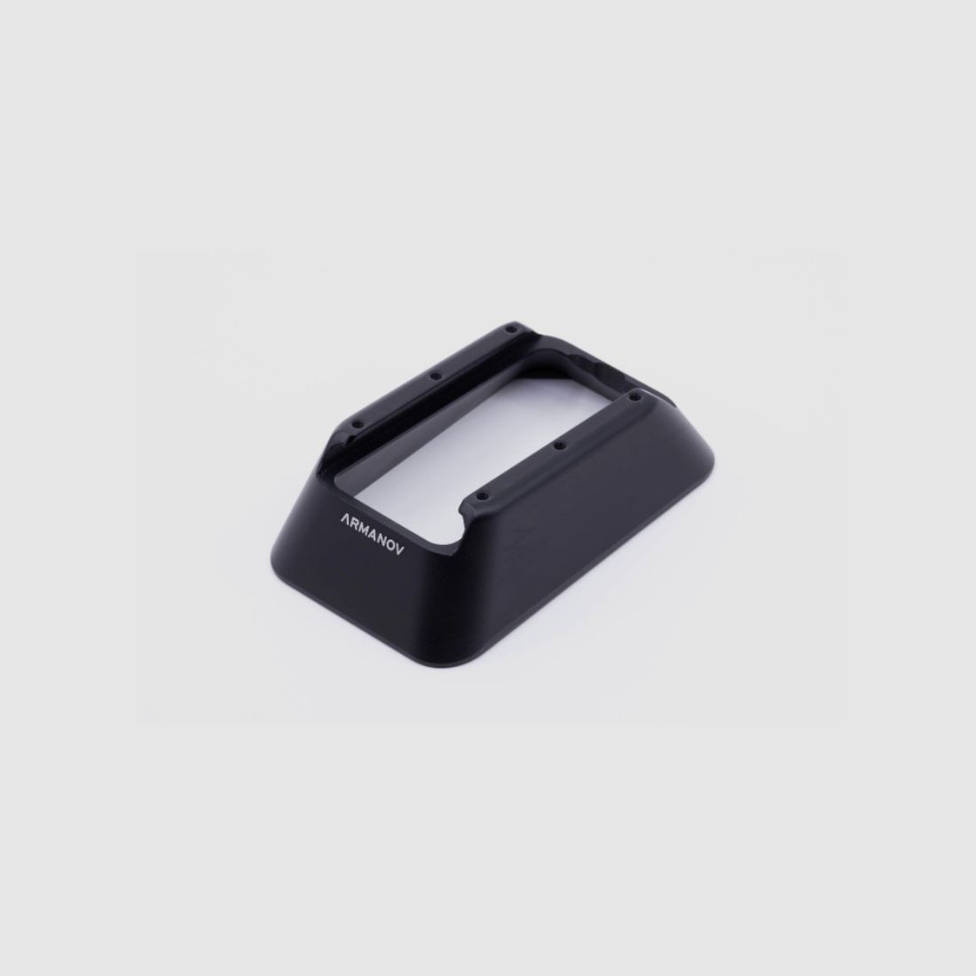 Armanov MWALAR15WIDE Aluminio Ancho embudo de cargador para Rainier Arms AR15 y receptores fresados ​​similares, Color: Negro, imagen 3 de 3