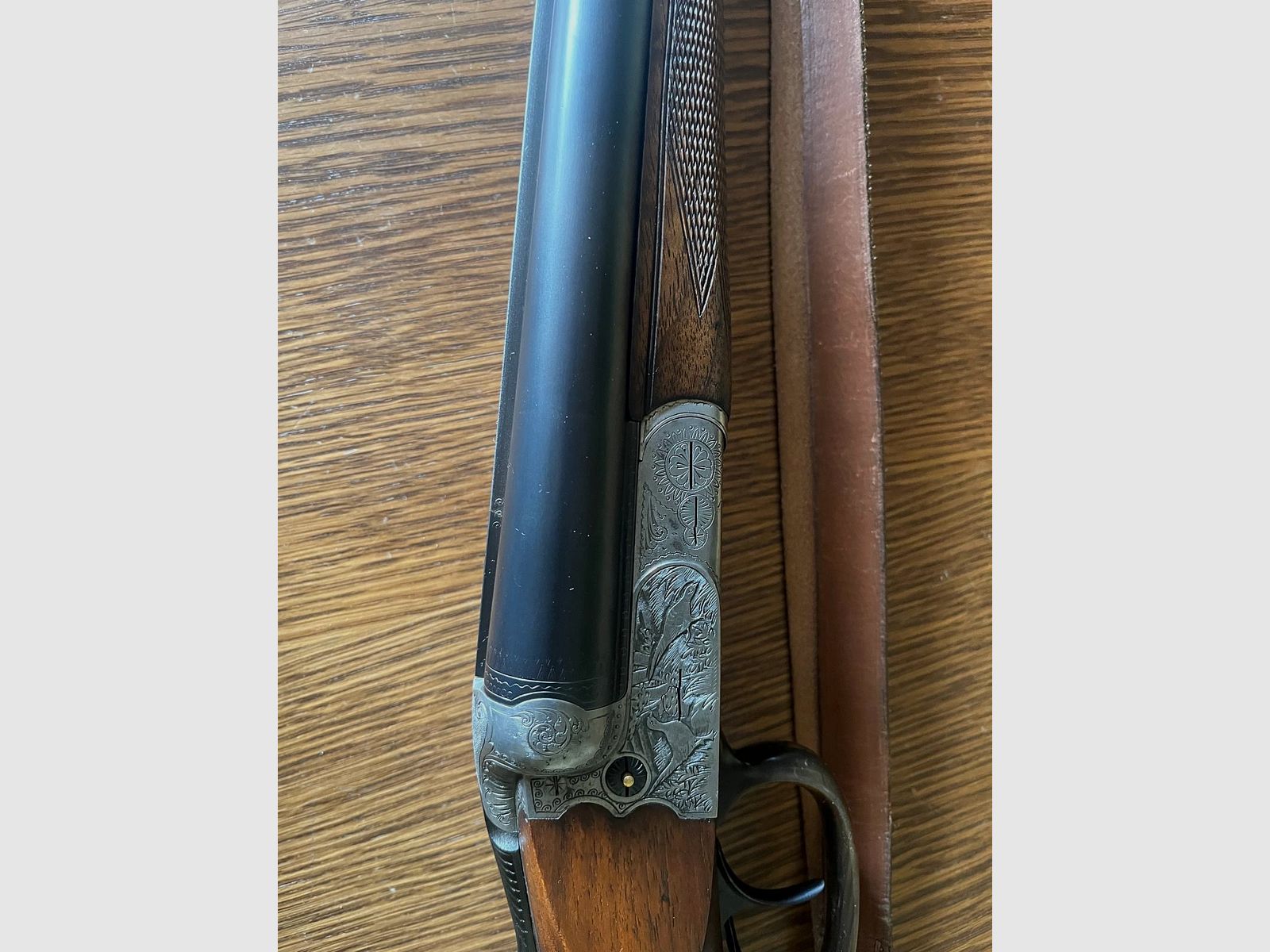 Simson Doppelflinte Kaliber 12/70, Bild 2 von 4