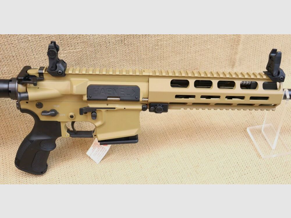 Haenel CR223 in Farbe Sand, inkl. Tasmanian Tiger Rifle Bag, sofort lieferb .223Rem