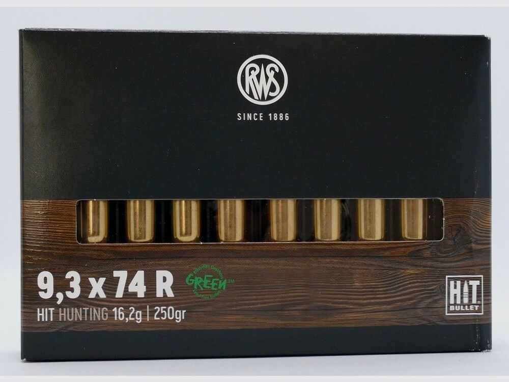 RWS 9,3X74 R HIT 16,2g/250gr.