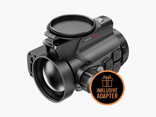 Nocpix MATE H50R LRF ensemble complet incluant un adaptateur - Adaptateur : adaptateur de chasse précis, taille de manchon de serrage : 30 mm avec rail Zeiss