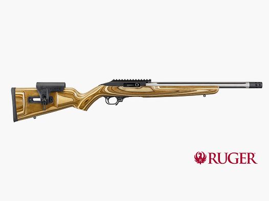 Ruger 10/22 Competition Brown, Kaliber .22lr || halbautomatische Büchse
