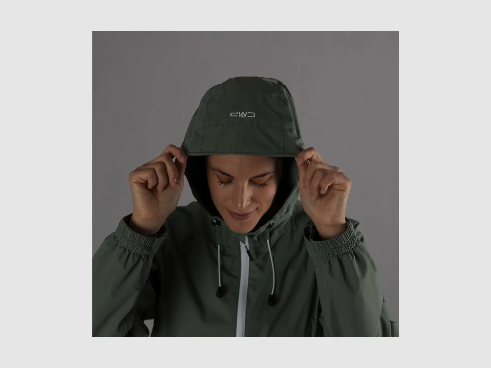 CMP Wasserdichte Damenjacke aus Ripstop Salvia