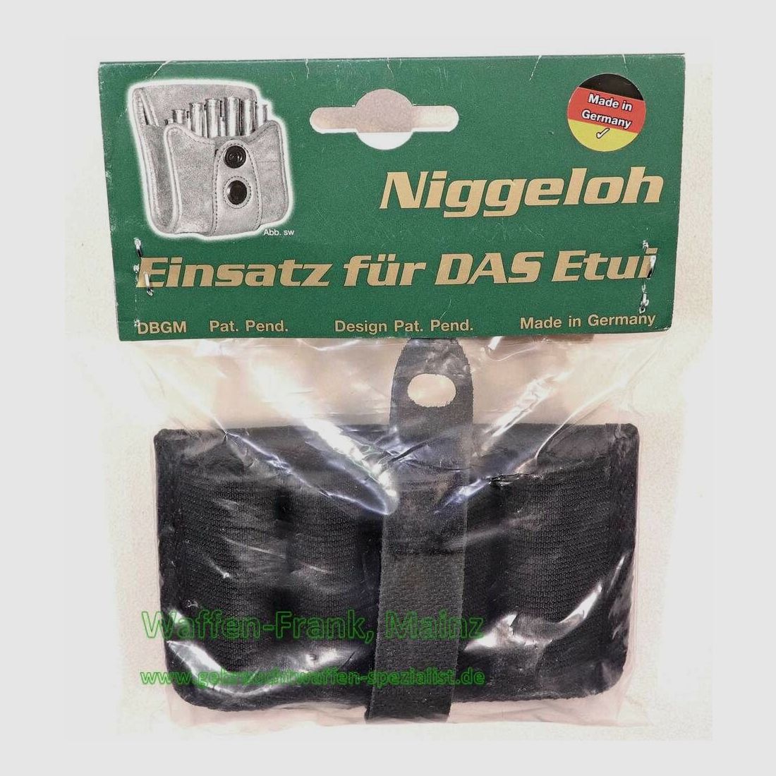 Niggeloh, Germany Patron case/insert