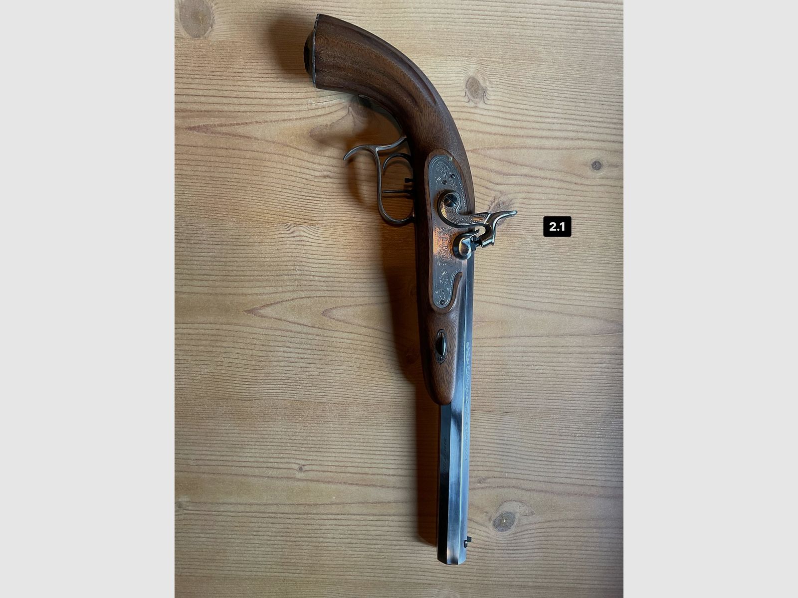 Schwarzpulver Vorderladerpistole