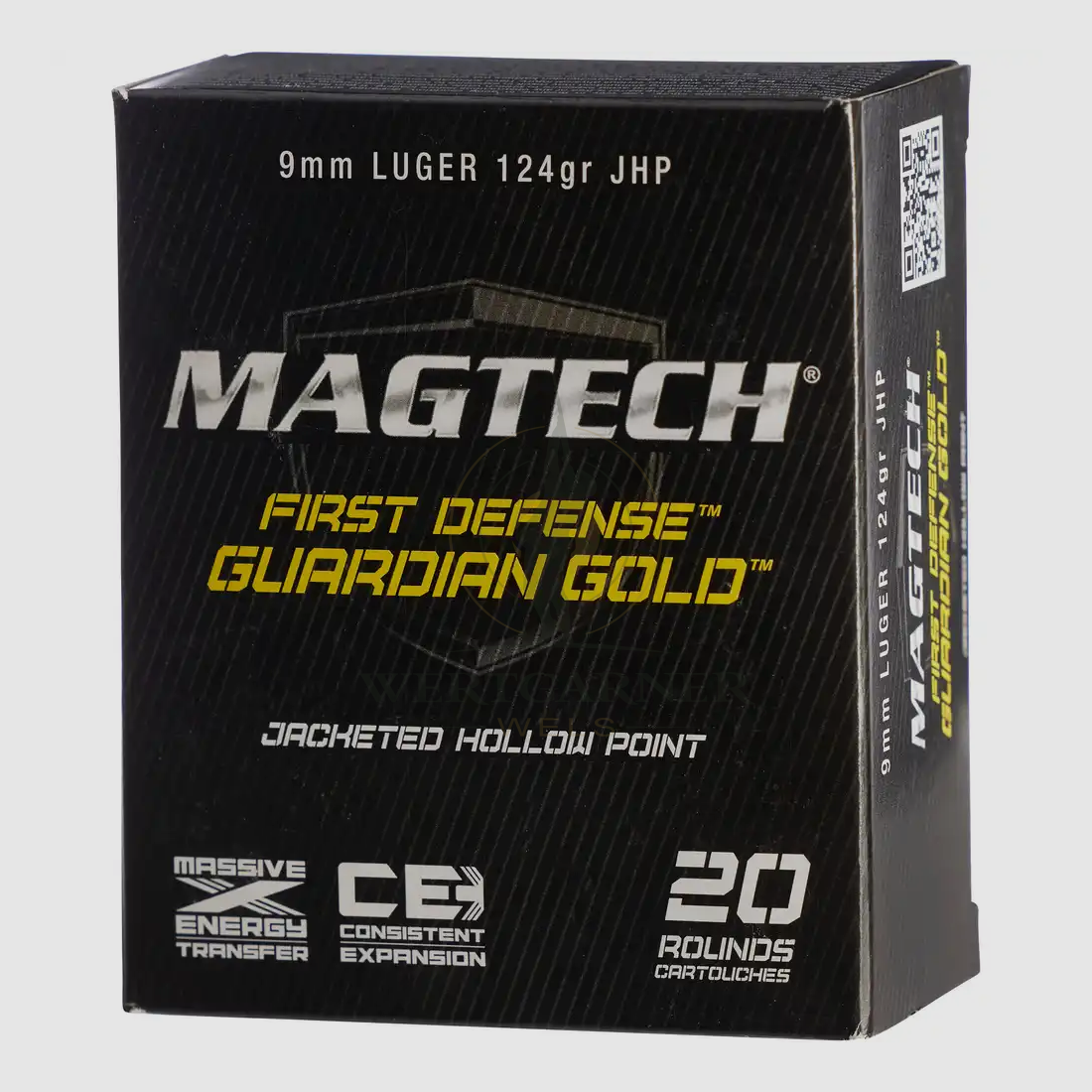 Magtech 9 mm Luger Guardian Gold JHP 8,0g/124grs., image 1 sur 3