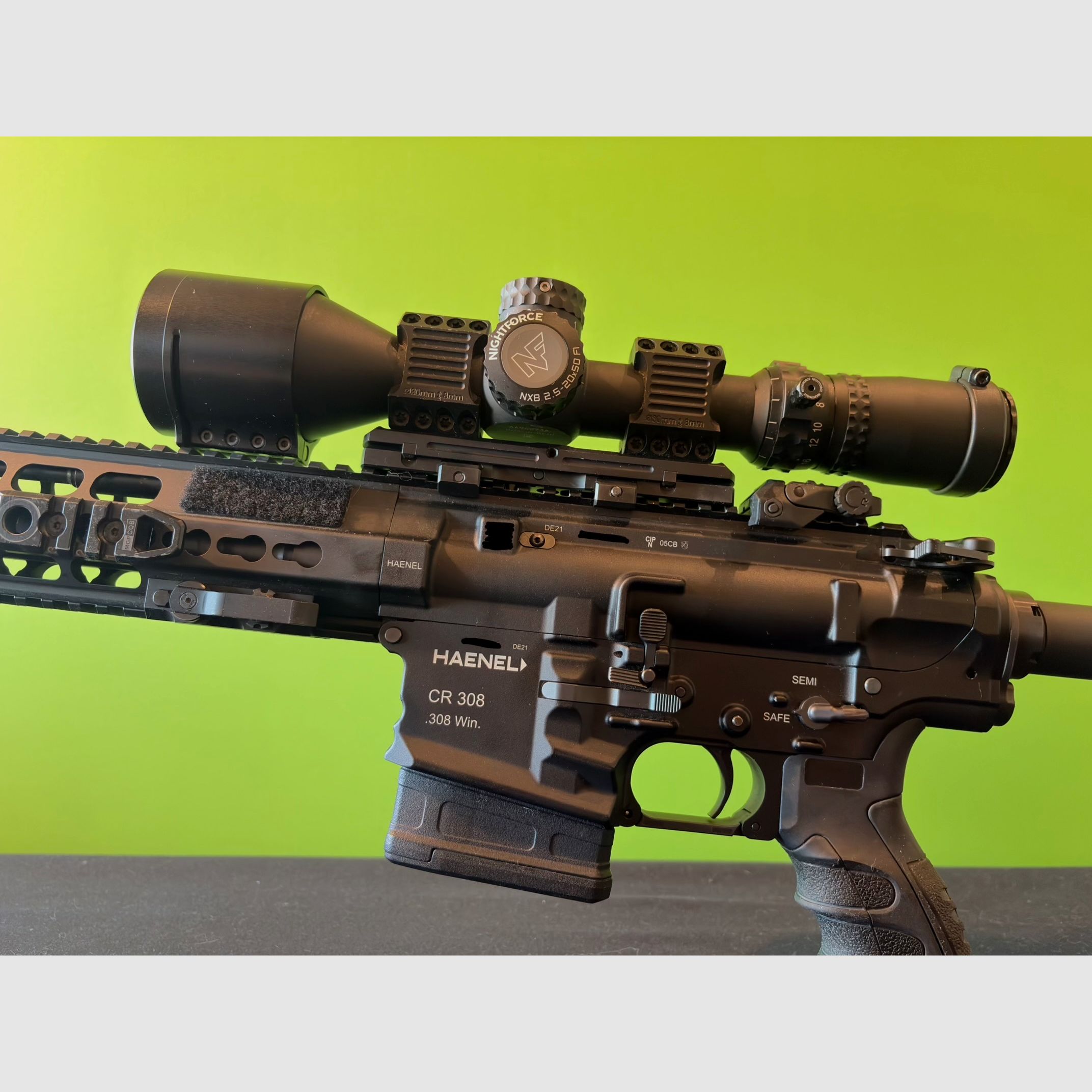 Haenel CR308 | Nightforce NX8 | A-Tec Marksman | Dentler TAC | Magpul