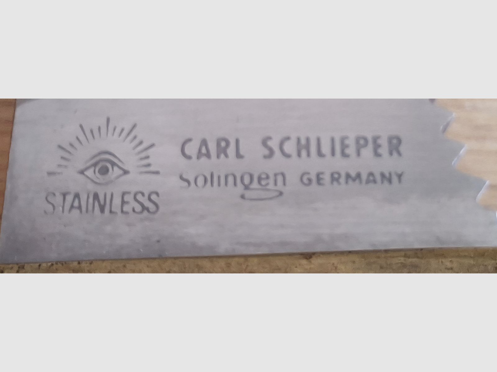 CARL Schlieper Solingen Survival Companion ICE tempered Messer Bowie