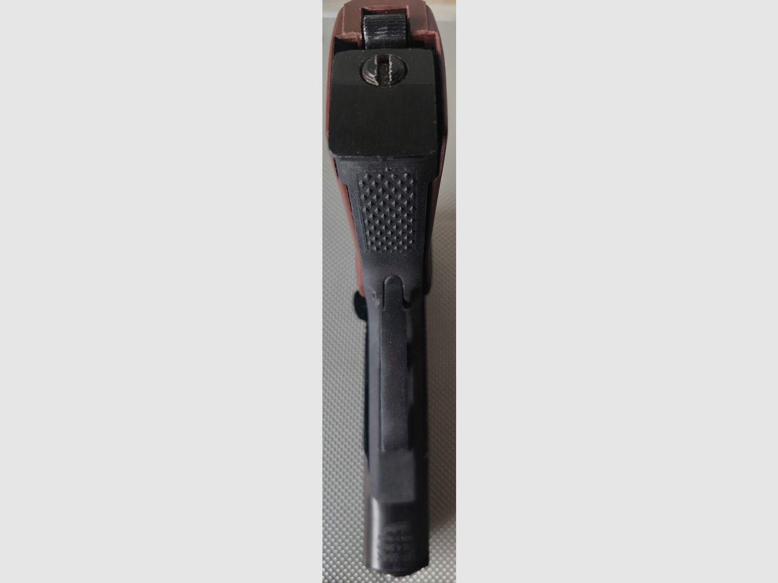 ⚠️ Attenzione Plinker & fan di Makarov / Vera rarità!! Baikal-Makarov MP-654K - Made in Russia & vera fondina in pelle MDI marrone con timbro più 1 barattolo di pallini in acciaio 4,5mm!!