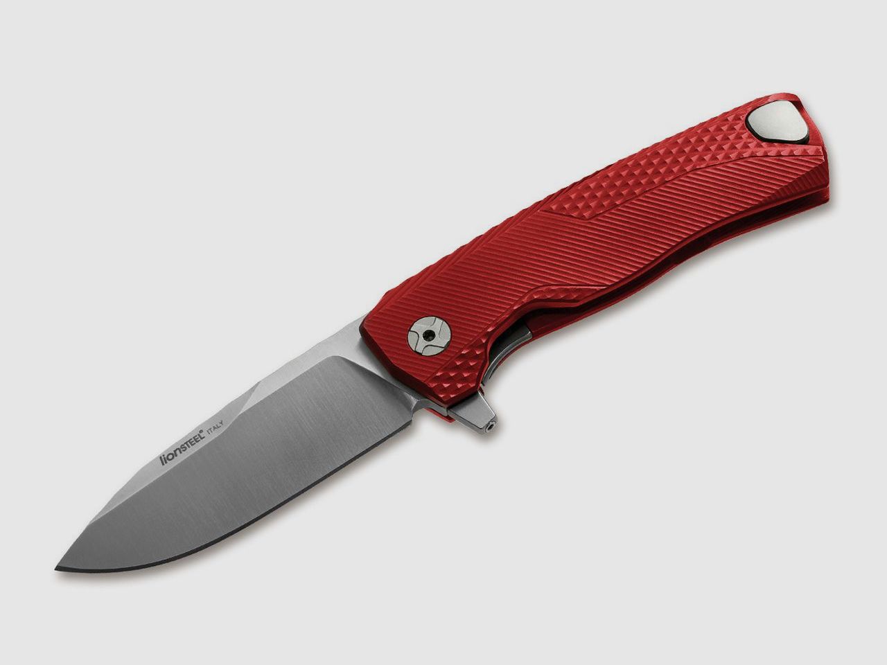 Taschenmesser ROK Aluminium Red Satin