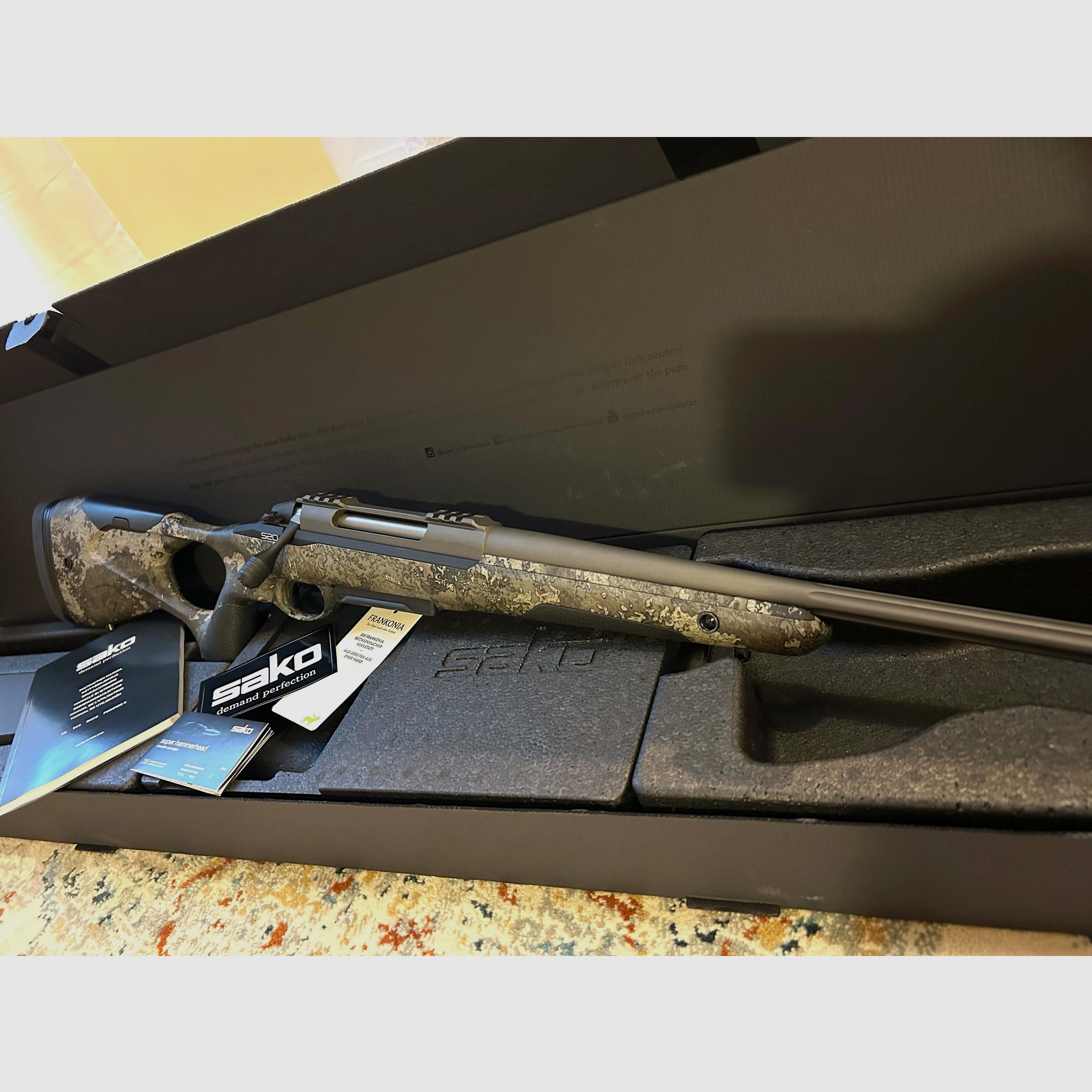 Sako S20 Hunter Cerakote True Timber Strata LL 51cm Camo 6,5 Creedmoor *NEU* 6.5 CM