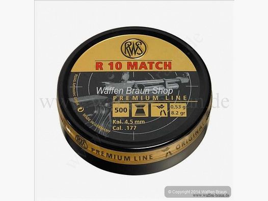 PREM-L R10 MATCH Ø4,50MM 0,53G 500UD