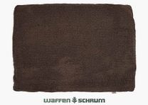 Hubertus hondenkleed van vezelfleece 70x100cm / bruin