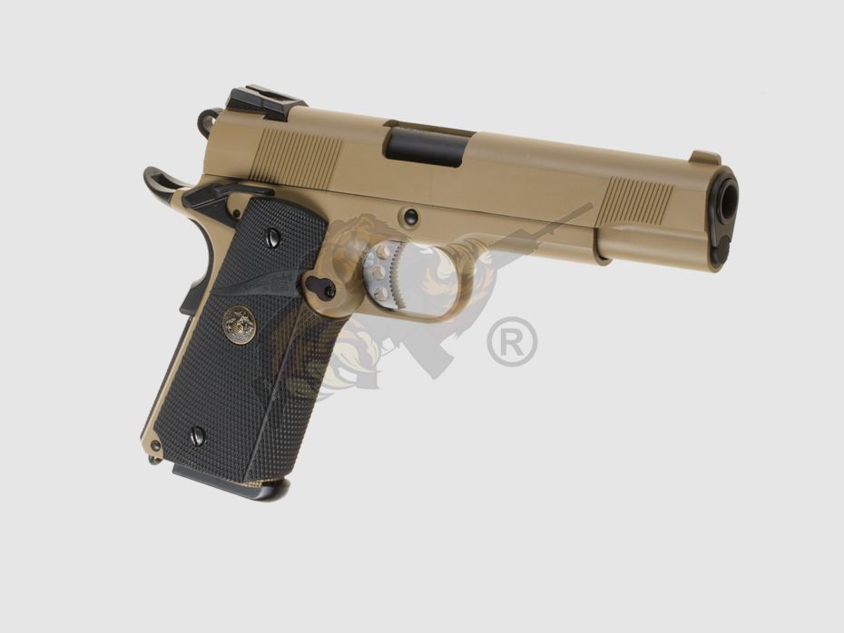 M1911 MEU Full Metal, GBB Desert -F-