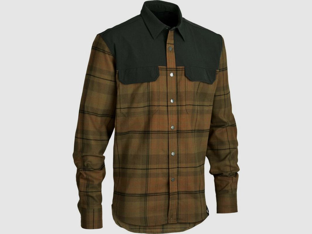 Northern Hunting Herren Hemd Kjall Braun