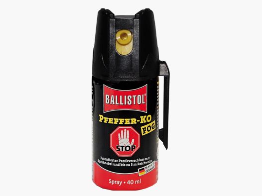 Ballistol Pepper K.O. FOG Defense Spray (40 ml)