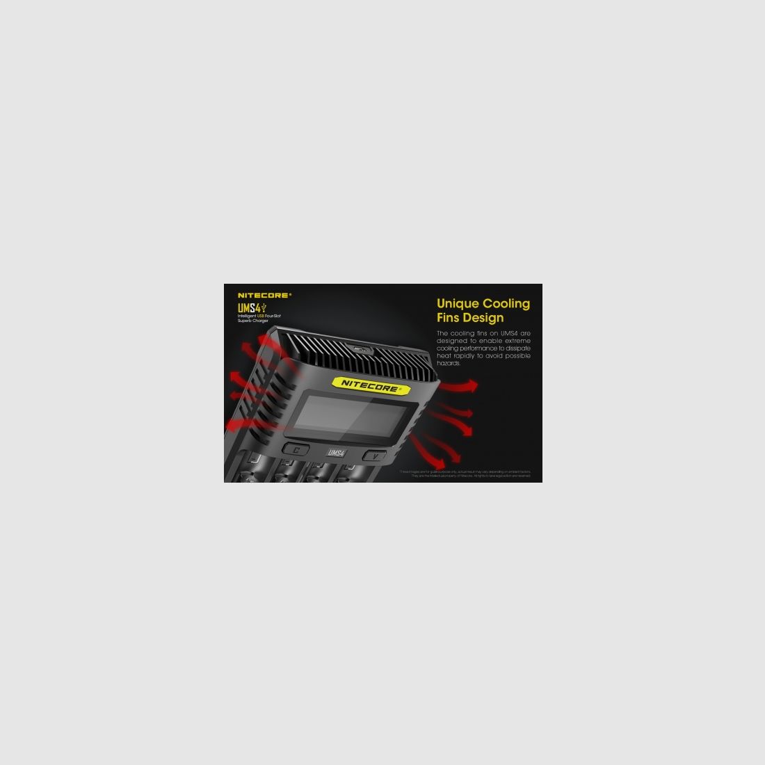 Nitecore UMS4 Akkuladegerät, Bild 17 von 20
