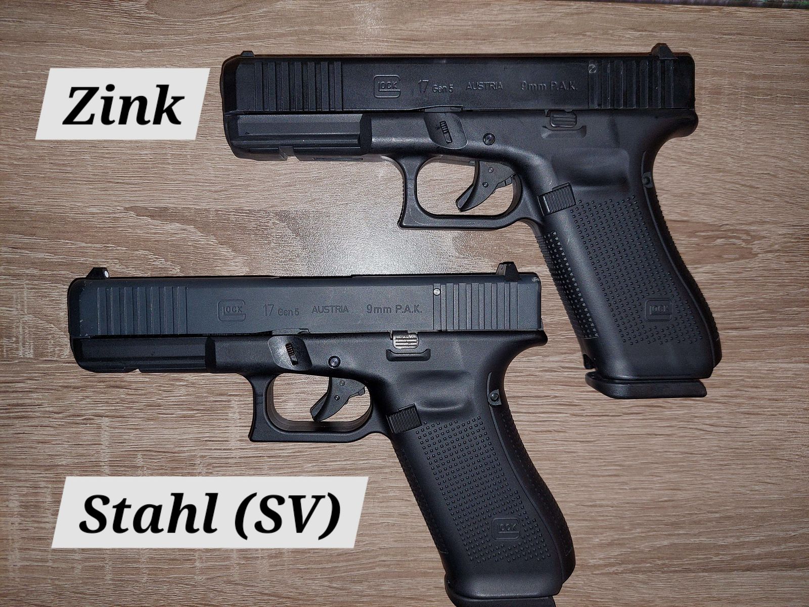 Glock 17 Gen 5 (SV) | 9mm P.A.K.