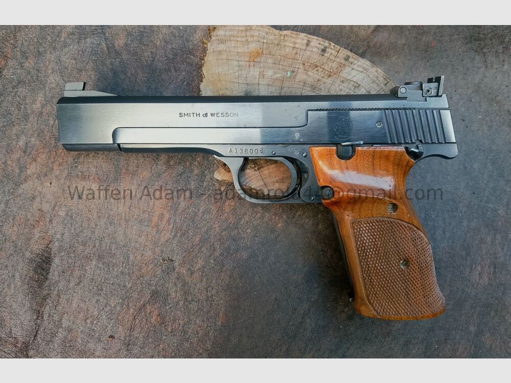 Smith & Wesson Modell 41, 5 1/2 ", Sport Pistole 1972