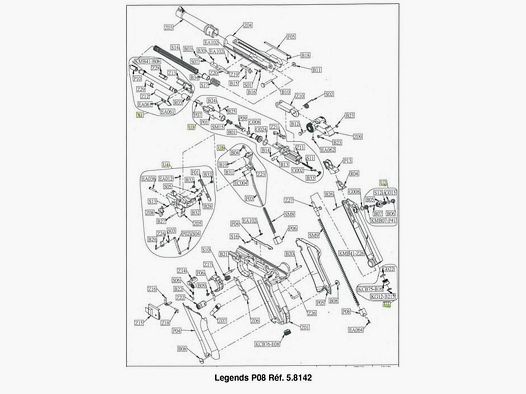 Ersatzteil Umarex Ref. 5.8142.50.07.1 Düse für P08 Luftgewehr