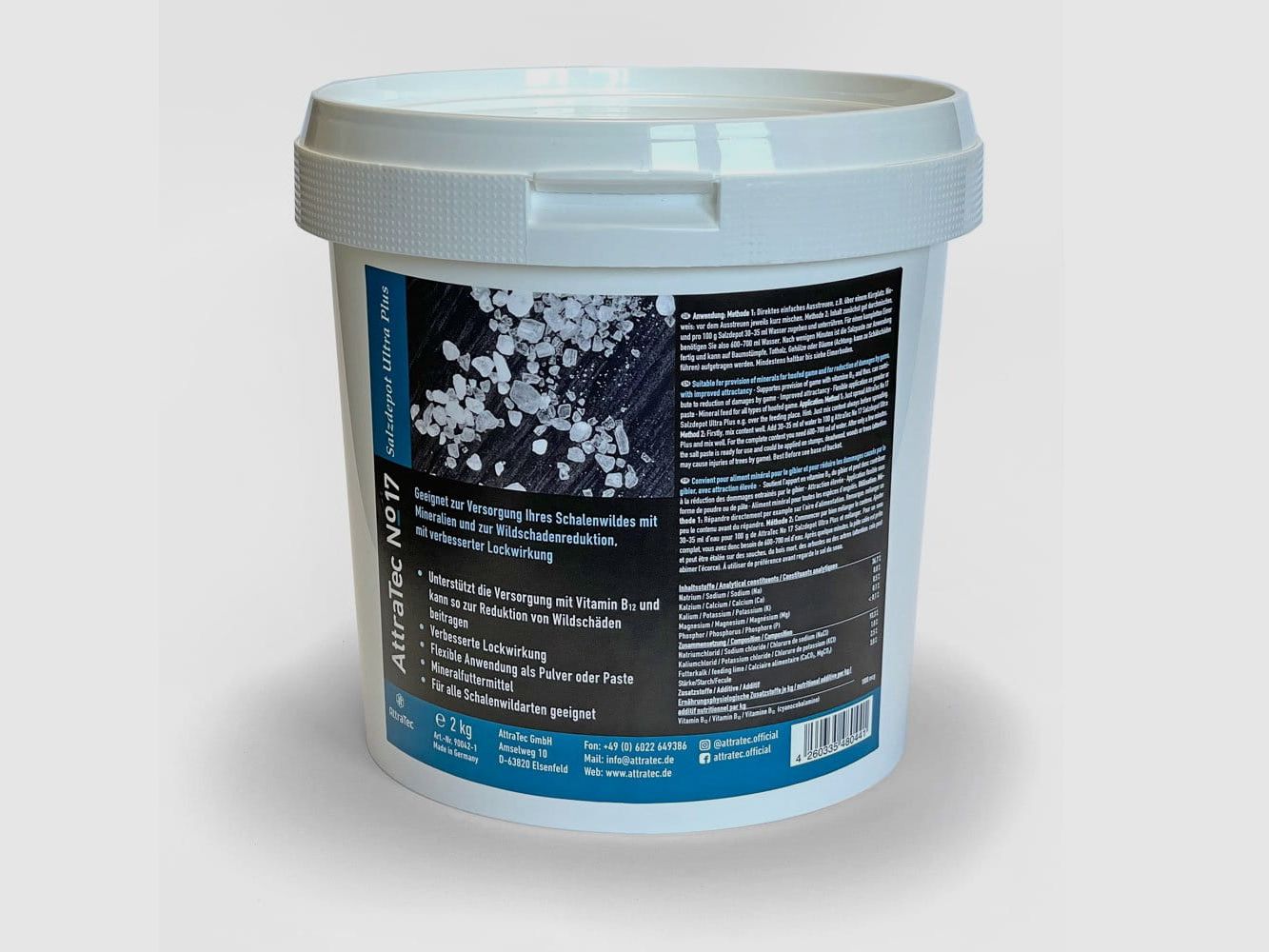 AttraTec No 17 Sól Depot Ultra Plus 2 kg
