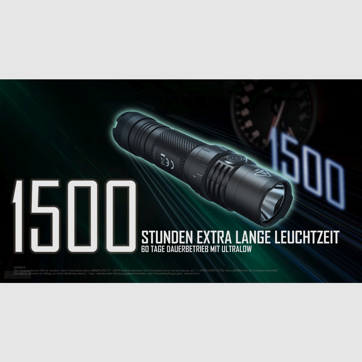 Nitecore MH10S Taschenlampe 1800 Lumen