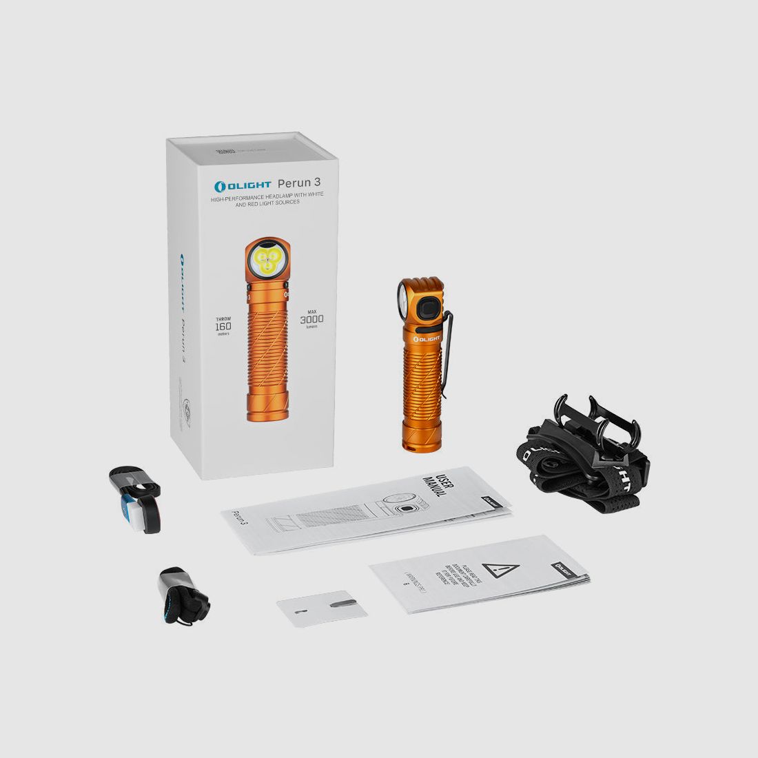 Vielseitige LED-Taschenlampe Olight Perun 3 3.000 Lumen, Bild 7 von 15