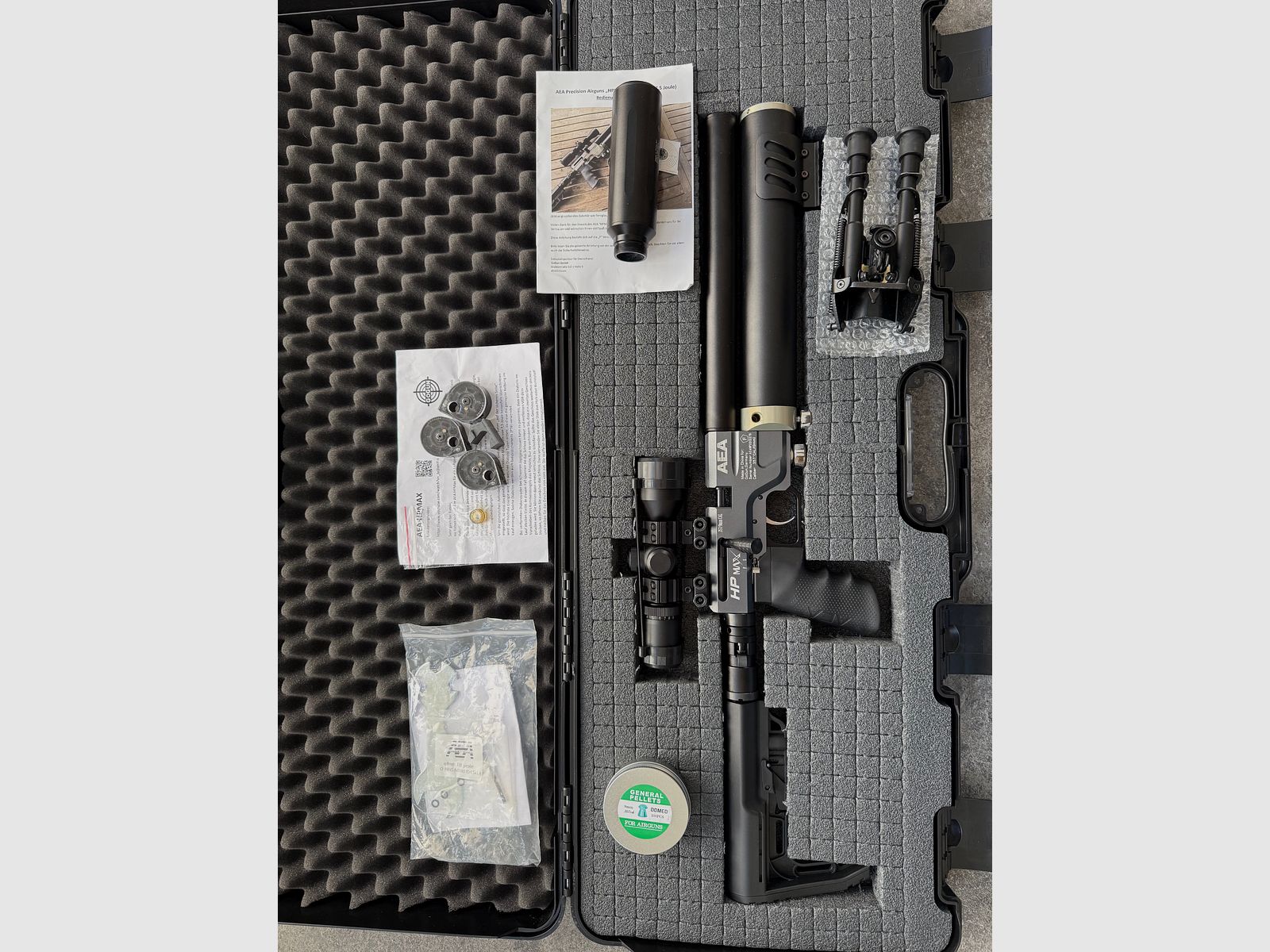 AEA HPMAX MK1 (F) mit viel Zubehör