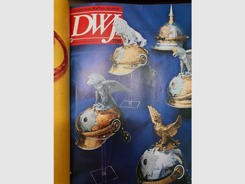  Deutsches Waffen Journal DWJ Jahrgang   1970     (alle 12 Ausgaben gebunden) 