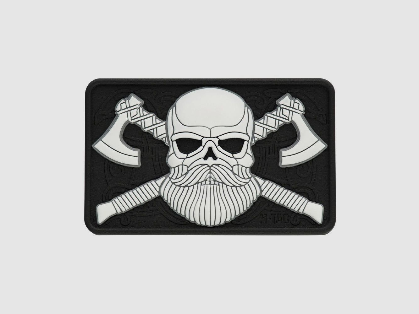M-Tac 3D PVC Patch Bearded Skull