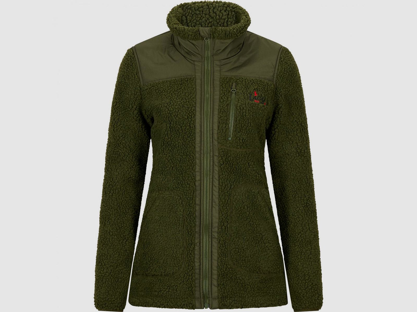Veste en polaire Cumbria pour femmes, chauffante (Olive)